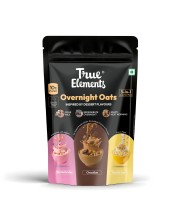 True Elements Overnight Oats - Inspired By Dessert Flavours (ONO) 372gm